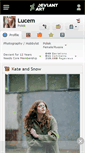 Mobile Screenshot of lucem.deviantart.com