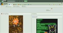 Desktop Screenshot of leafystar.deviantart.com