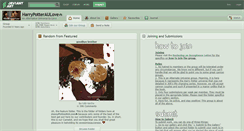 Desktop Screenshot of harrypotteraulove.deviantart.com