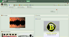 Desktop Screenshot of borky.deviantart.com
