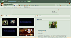 Desktop Screenshot of maximumalix92.deviantart.com