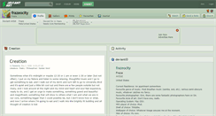 Desktop Screenshot of frazeocity.deviantart.com