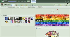 Desktop Screenshot of dogrunner.deviantart.com
