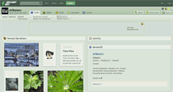 Desktop Screenshot of eriksnow.deviantart.com