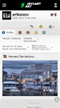 Mobile Screenshot of eriksnow.deviantart.com