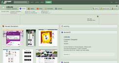 Desktop Screenshot of coko4e.deviantart.com