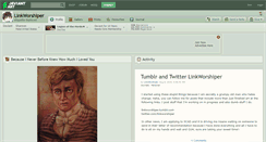 Desktop Screenshot of linkworshiper.deviantart.com