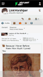 Mobile Screenshot of linkworshiper.deviantart.com