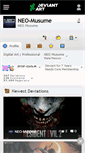 Mobile Screenshot of neo-musume.deviantart.com