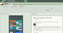 Desktop Screenshot of iz-person.deviantart.com