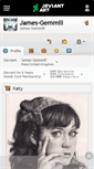 Mobile Screenshot of james-gemmill.deviantart.com