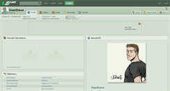 Desktop Screenshot of deandraws.deviantart.com