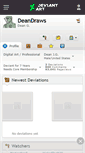 Mobile Screenshot of deandraws.deviantart.com