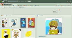 Desktop Screenshot of dattebanyan-i.deviantart.com