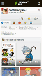 Mobile Screenshot of dattebanyan-i.deviantart.com
