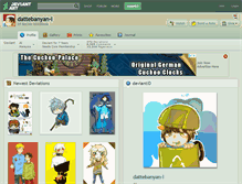 Tablet Screenshot of dattebanyan-i.deviantart.com