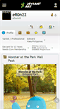 Mobile Screenshot of er0n22.deviantart.com