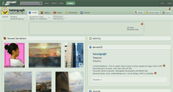 Desktop Screenshot of batangyagit.deviantart.com
