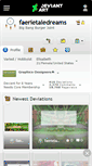 Mobile Screenshot of faerietaledreams.deviantart.com