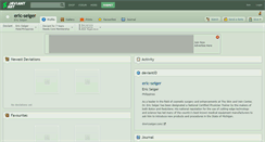 Desktop Screenshot of eric-seiger.deviantart.com