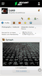 Mobile Screenshot of luxo.deviantart.com