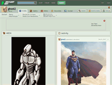 Tablet Screenshot of ghost2.deviantart.com