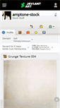 Mobile Screenshot of amptone-stock.deviantart.com
