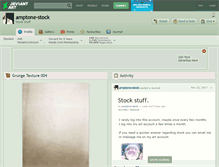 Tablet Screenshot of amptone-stock.deviantart.com