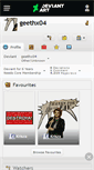 Mobile Screenshot of geethx04.deviantart.com