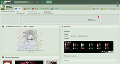 Desktop Screenshot of fifique.deviantart.com