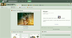 Desktop Screenshot of dragonknights.deviantart.com
