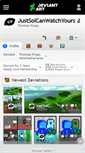 Mobile Screenshot of justsoicanwatchyours.deviantart.com