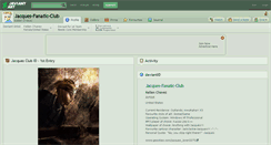 Desktop Screenshot of jacques-fanatic-club.deviantart.com