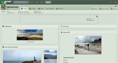 Desktop Screenshot of haemonculus.deviantart.com