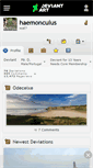 Mobile Screenshot of haemonculus.deviantart.com