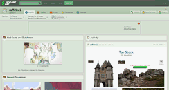 Desktop Screenshot of caffeine2.deviantart.com