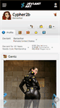 Mobile Screenshot of cypher2b.deviantart.com