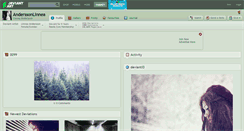 Desktop Screenshot of anderssonlinnea.deviantart.com