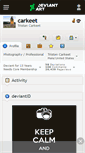 Mobile Screenshot of carkeet.deviantart.com
