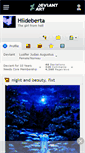 Mobile Screenshot of hildeberta.deviantart.com