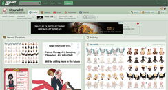 Desktop Screenshot of kitsuna020.deviantart.com
