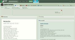 Desktop Screenshot of akasha-lauriayla.deviantart.com