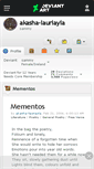Mobile Screenshot of akasha-lauriayla.deviantart.com