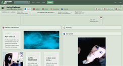 Desktop Screenshot of melzythebeast.deviantart.com