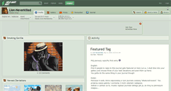 Desktop Screenshot of lion-neverkilled.deviantart.com