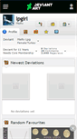 Mobile Screenshot of lpgirl.deviantart.com