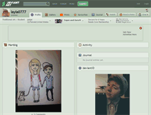 Tablet Screenshot of layla0777.deviantart.com