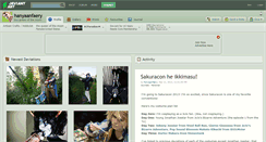 Desktop Screenshot of hanyaanfaery.deviantart.com