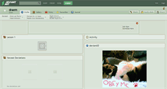 Desktop Screenshot of draem.deviantart.com