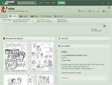 Tablet Screenshot of niiine.deviantart.com